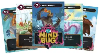 סקירה למשחק הקלפים Mindbug: First Contact
