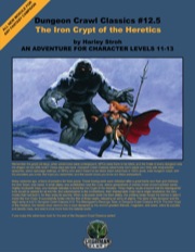 Iron Crypt of the Heretics DCC12.5 הרפתקה מבוכים ודרקונים