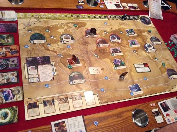 Eldritch board מפה אימה horror משחק